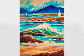 Paint Nite: Breezy Day at the Coast
